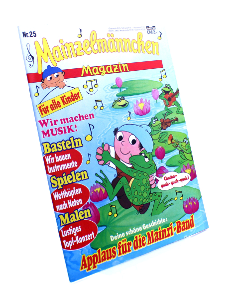 Mainzelmännchen Magazin Nr. 25 von Bastei: Applaus für die Mainzi-Band